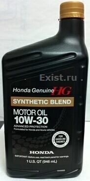 Honda 08798-9035Масло моторное полусинтетическое Synthetic Blend 10W-30, 1л
