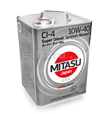 Mitasu MJ-222-6Масло моторное полусинтетическое ULTRA DIESEL 10W-40, 6л