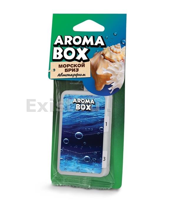 Ароматизатор подвесной бумажный Aroma box, морской бриз