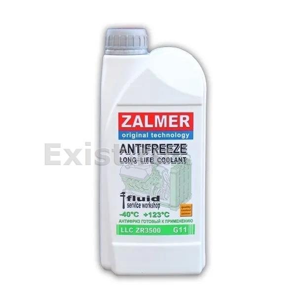 Жидкость охлаждающая 0.9л. Antifreeze LLC ZR3500 G11, зелёная