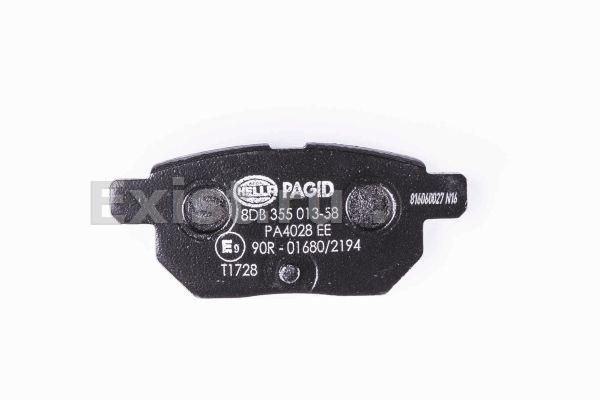 Колодки тормозные дисковые toyota corolla stufenheck (e150_) Hella ...