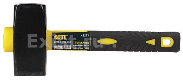 Кувалда кованая, фиберглассовая усиленная ручка профи 1,5 кг Fit tools ...
