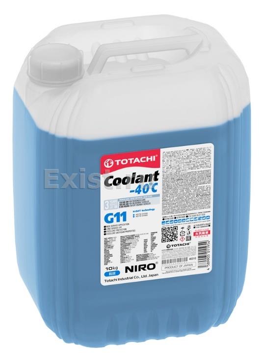 Жидкость охлаждающая 9л. NIRO COOLANT Blue G11, синяя