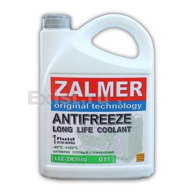 Жидкость охлаждающая 4.5л. Antifreeze LLC ZR3500 G11, зелёная