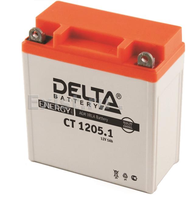 Аккумулятор Delta Battery обратная полярность 5 Ач