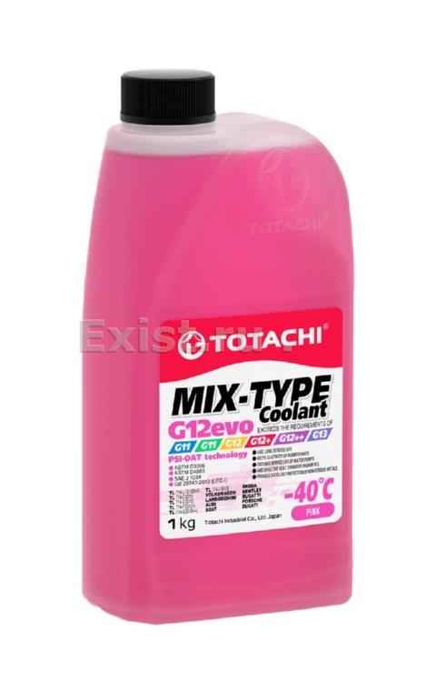 Жидкость охлаждающая 0.9л. MIX-TYPE COOLANT G12evo PINK -40C, розовая