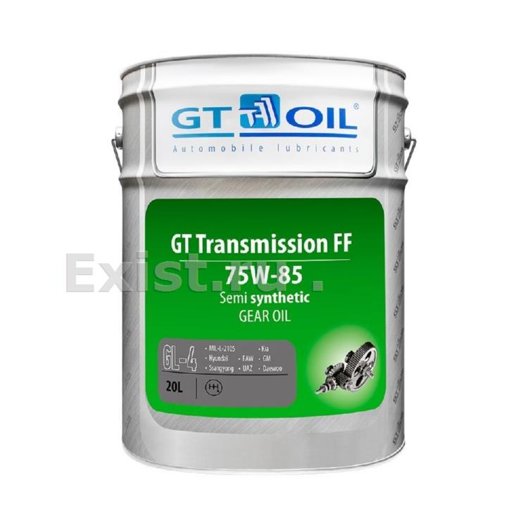 Масло трансмиссионное полусинтетическое GT Transmission FF 75W-85, 20л