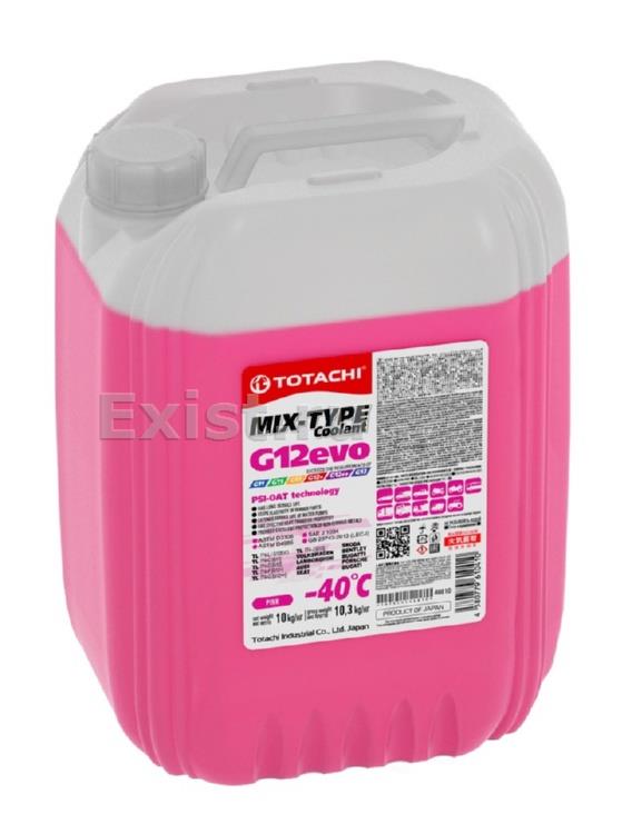 Жидкость охлаждающая 9л. MIX-TYPE COOLANT G12evo PINK -40C, розовая
