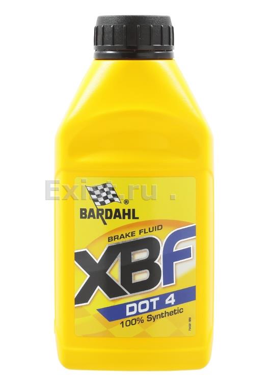 Жидкость тормозная DOT 4, XBF, 0.45л