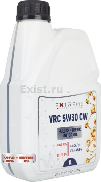 Extreme Lubricants EXVRC5W30CW1LМасло моторное синтетическое EXTREME VRC CW 5W-30, 1л