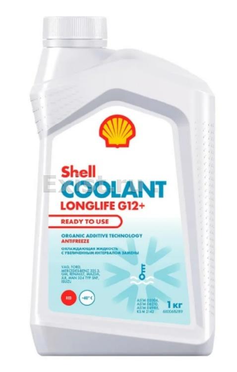 Жидкость охлаждающая 0.9л. Coolant Longlife G12+, красная