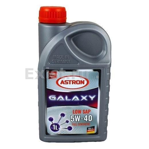 Масло моторное синтетическое Galaxy LOW SAP 5W-40, 1л ASTRON Galaxy LOW SAP 5W-40 ? высокопроизводительное маловязкое синтетическое моторное масло для бензиновых и дизельных двигателей легковых автомобилей, с низким содержанием серы, золы и фосфора (низки