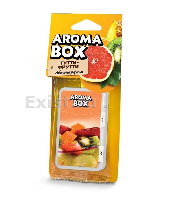 Ароматизатор подвесной бумажный Aroma box, тутти-фрути