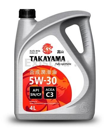 Takayama 605523Масло моторное синтетическое Motor Oil 5W-30, 4л