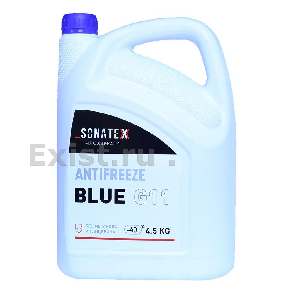 Жидкость охлаждающая 4л. Antifreeze G11, синяя
