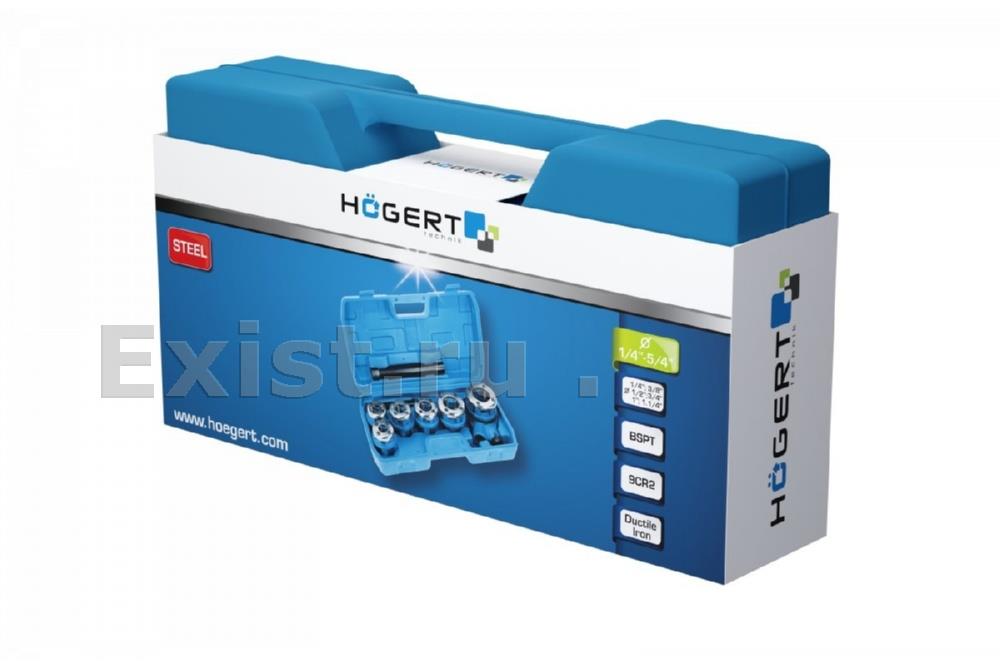 Клупп hoegert. ). Клуппы трубные fit набор 5шт (3/8", 1/2", 3/4', 1", 1 1/4"). Набор клуппов. Клупп hoegert.