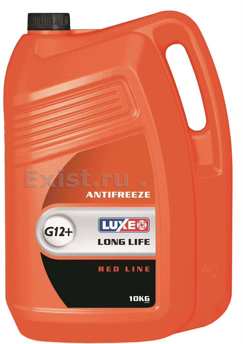 Жидкость охлаждающая 9л. RED LINE Long Life G12+, красная