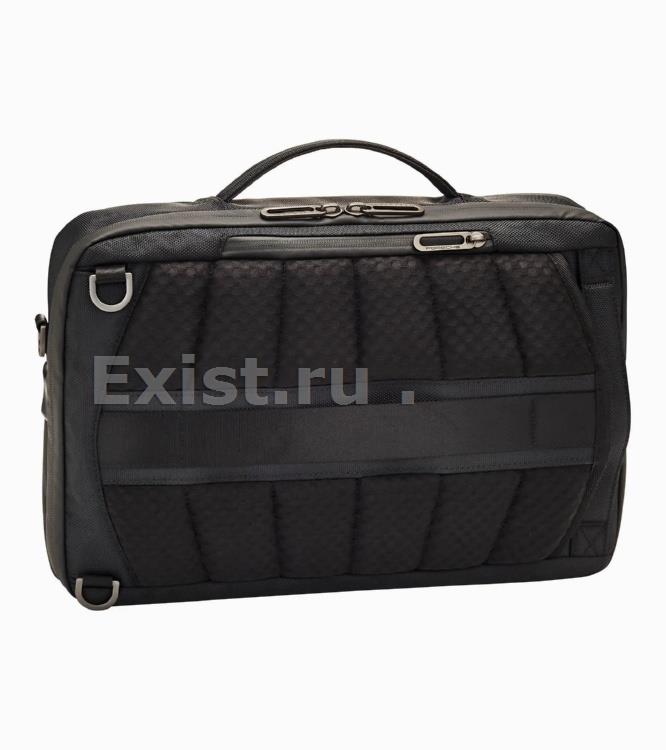 Сумка-рюкзак porsche 2 in 1 messenger bag, black