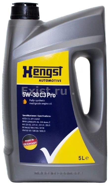 Hengst 531800000Масло моторное синтетическое C3 Pro 5W-30, 5л