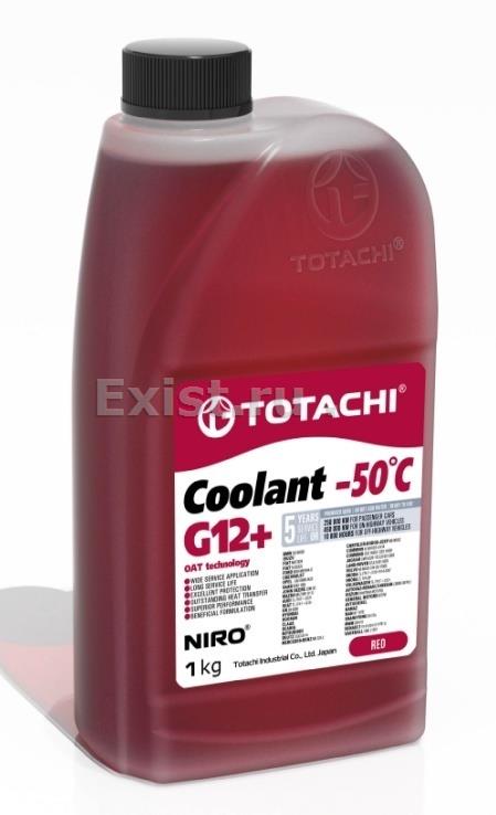 Жидкость охлаждающая 0.9л. NIRO COOLANT Red G12+, красная