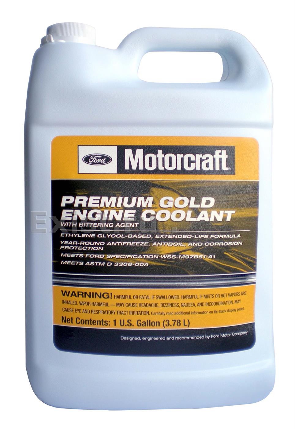 Жидкость охлаждающая 3.78л. Premium Gold Engine Coolant, жёлтая, концентрат
