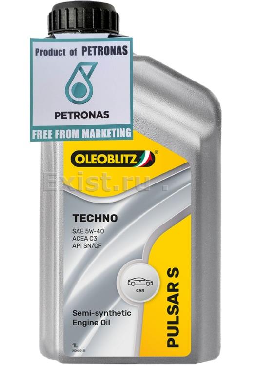 Petronas 70384EL8EUМасло моторное синтетическое OLEOBLITZ PULSAR S TECHNO 5W-40, 1л