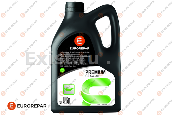 Масло моторное синтетическое "Premium 5W-30", 5л Eurorepar 1635764580 ...