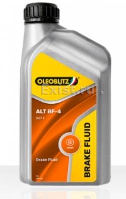 Жидкость тормозная DOT 4, Oleoblitz ALT BF-4, 1л