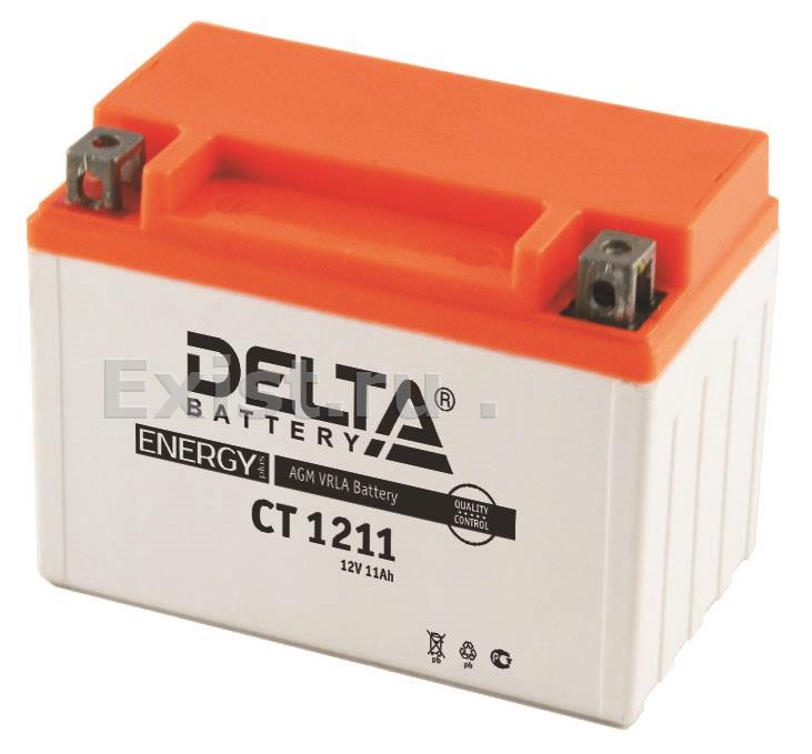 Аккумулятор Delta Battery прямая полярность 11 Ач