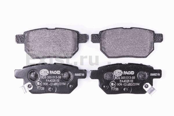 Колодки тормозные дисковые toyota corolla stufenheck (e150_) Hella ...