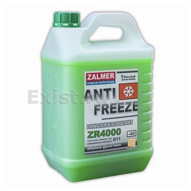 Жидкость охлаждающая 4.5л. Antifreeze LLC ZR 4000 G11, зелёная