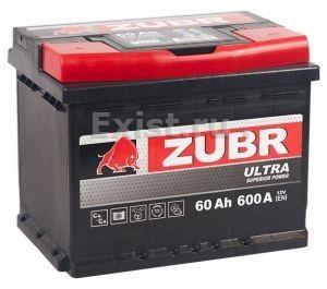 Аккумулятор Zubr прямая полярность 60 Ач