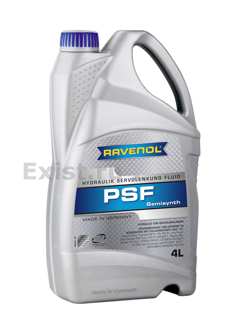 Жидкость ГУР полусинтетическое Hydraulik PSF Fluid, 4л