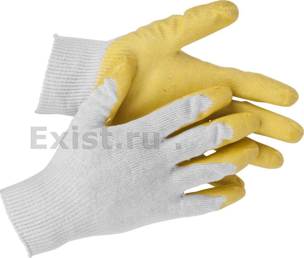 Stayer protect, размер l-xl, перчатки с одинарным латексным обливом