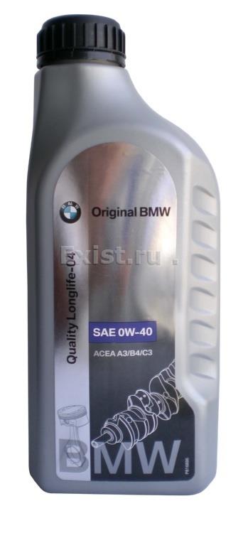 BMW 83 21 0 398 506Масло моторное синтетическое Quality Longlife-04 0W-40, 1л
