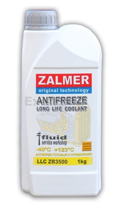 Жидкость охлаждающая 0.9л. Antifreeze LLC ZR3500, жёлтая