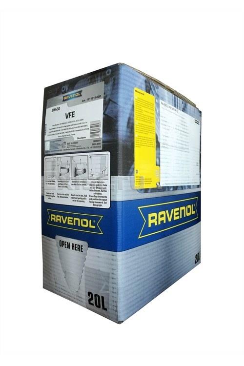 Ravenol 4014835849587Масло моторное синтетическое VFE 5W-20, 20л