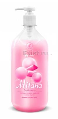 Крем-мыло жидкое увлажняющее Milana fruit bubbles, 1л