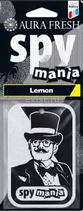 Ароматизатор aura fresh spy mania lemon