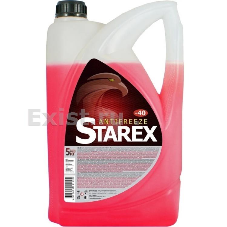 Жидкость охлаждающая 4.5л. STAREX Red , красная