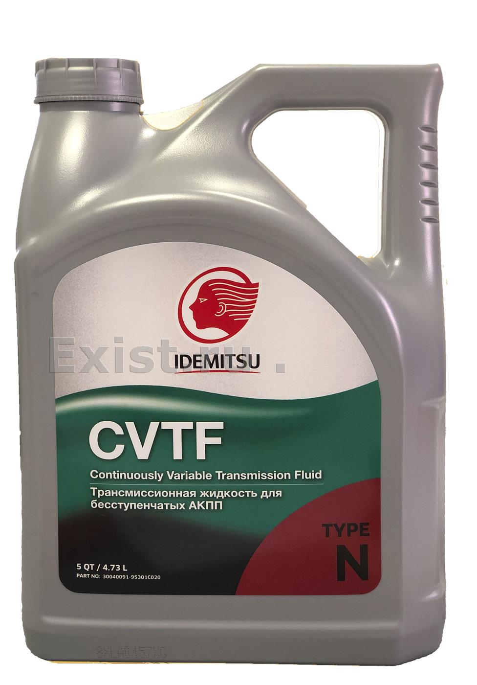 Масло трансмиссионное синтетическое CVT-N, 4.73л