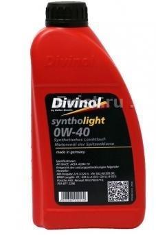 Divinol 49530-C069Масло моторное синтетическое Syntholight 0W-40, 1л