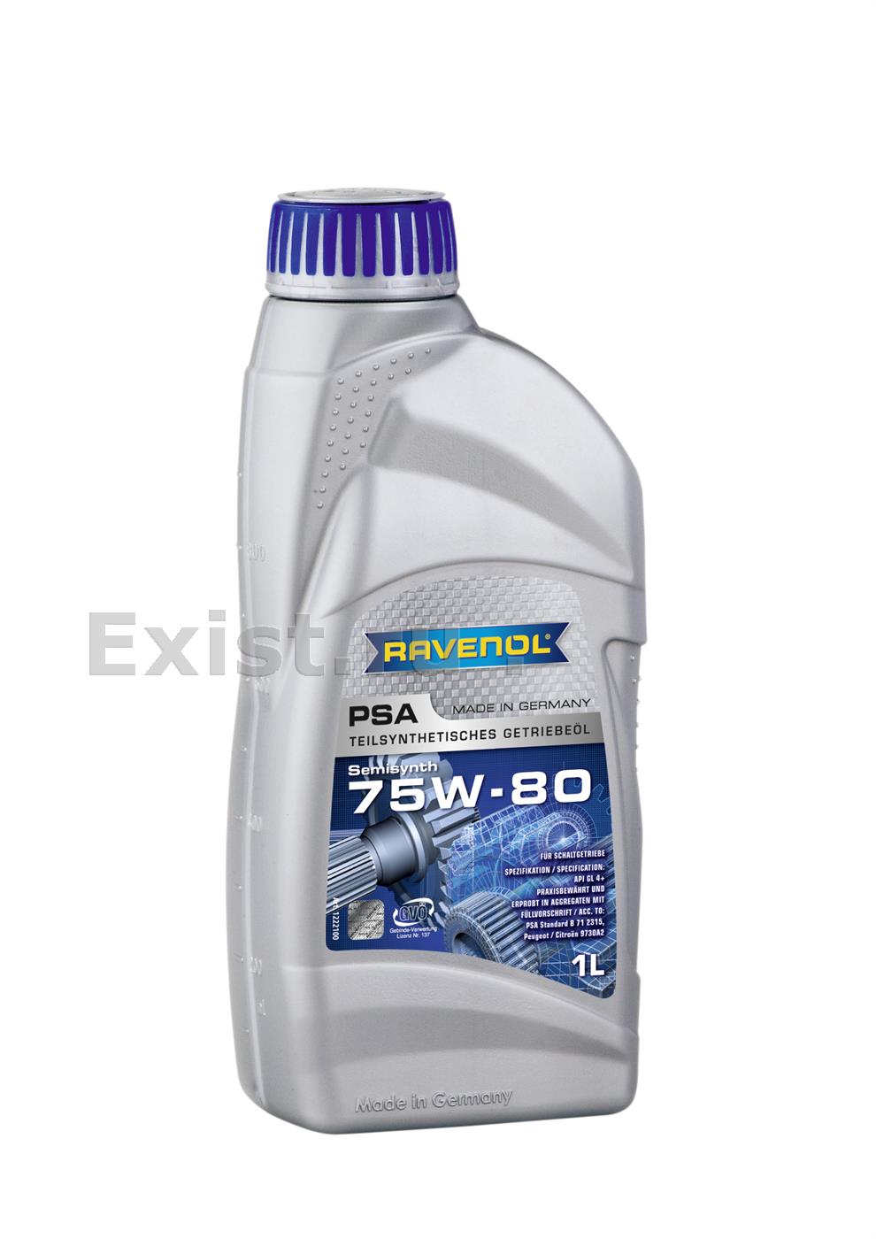 Трансмиссионное масло ravenol psa sae 75w-80 (1 л) new