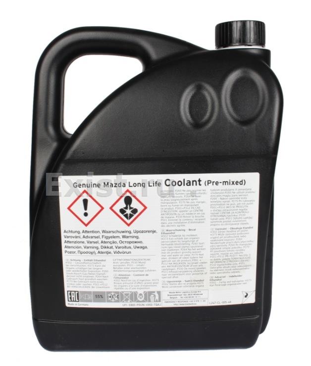 Жидкость охлаждающая 5л. "Long Life Coolant Premium FL22", зелёная ...