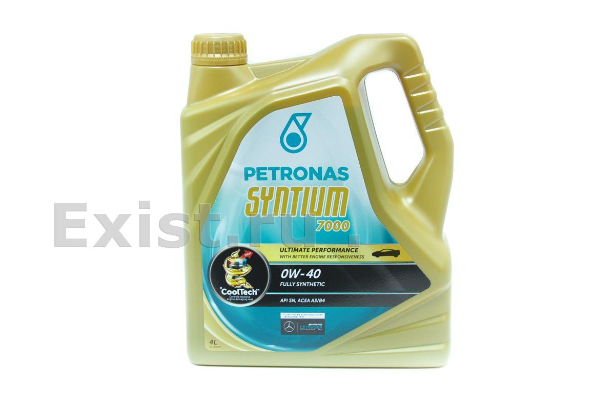 Petronas 1838-4019Масло моторное синтетическое SYNTIUM 7000 0W-40, 4л