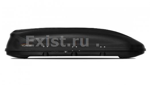 Бокс-багажник на крышу аэродинамический черный Turino Sport двустороннее открывание