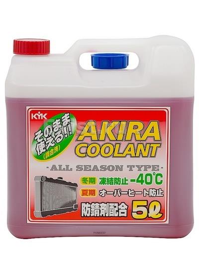 Жидкость охлаждающая 5л. akira coolant, красная