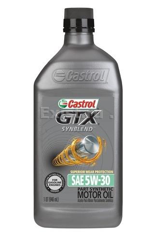 Castrol 079191063590Масло моторное полусинтетическое GTX Syn Blend 5W-30, 0.946л