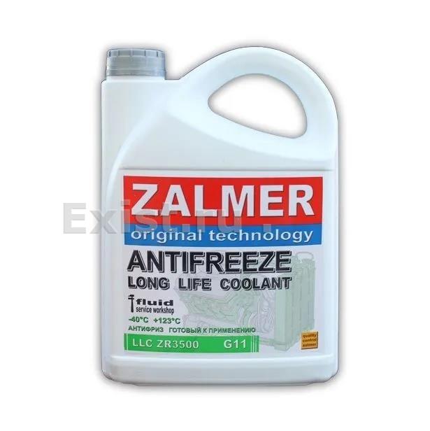 Жидкость охлаждающая 2.7л. Antifreeze LLC ZR3500 G11, зелёная