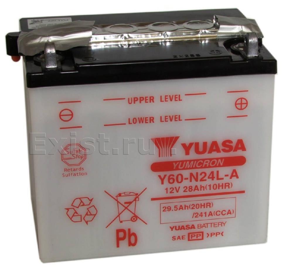 Батарея аккумуляторная YuMicron (DIN, YB), 12В 28Ач